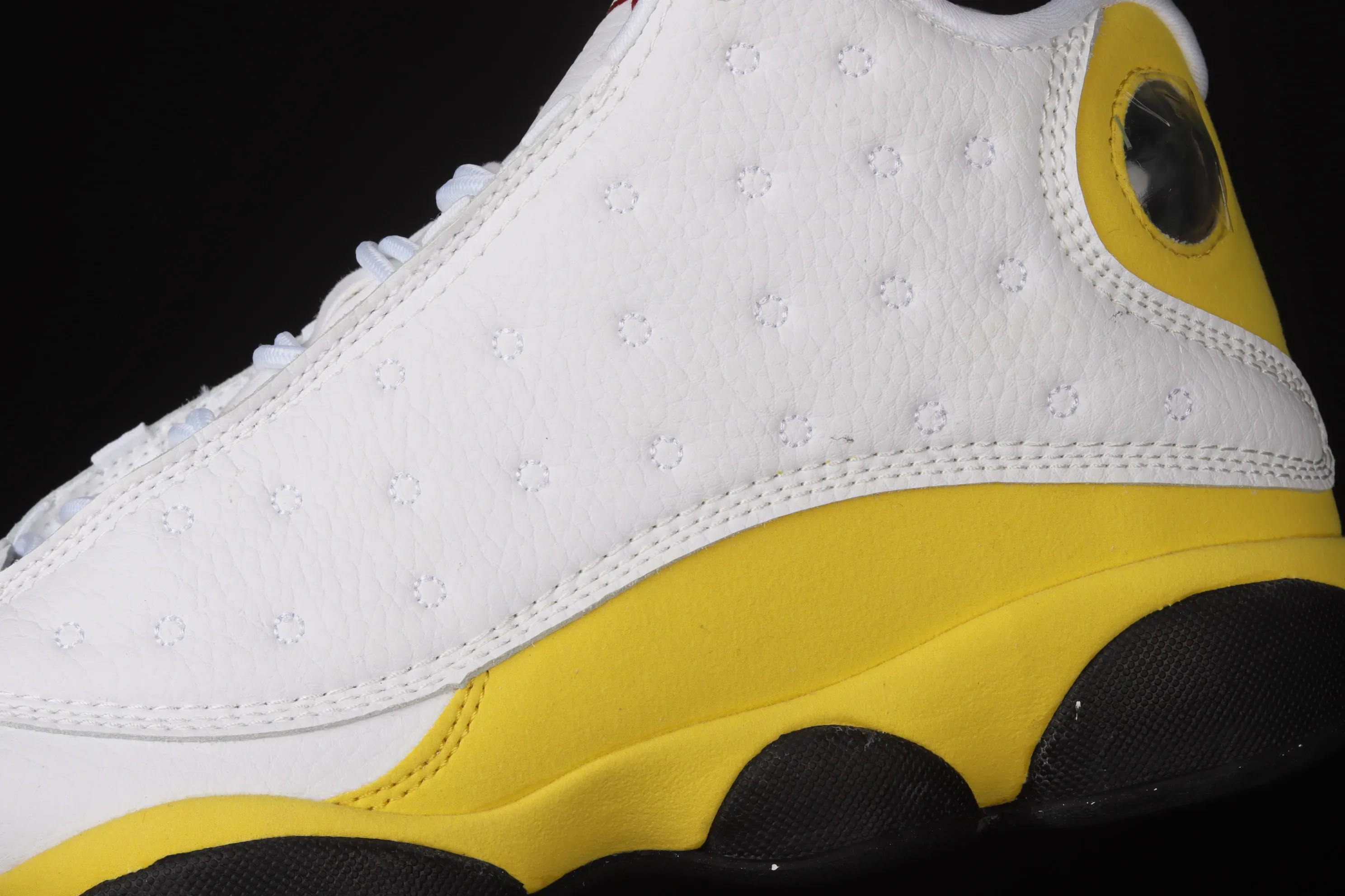 All categories Air Jordan Jordan series basketball shoes Air Jordan 13 G version Air Jordan AJ13 Retro AJ13 Joe 13 racing white and yellow 414571-167